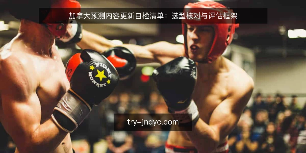 加拿大预测内容更新自检清单：选型核对与评估框架 — 明确更新需求边界 配图