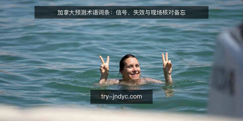 加拿大预测术语词条：信号、失效与现场核对备忘 — 现场先看哪些信号术语 配图